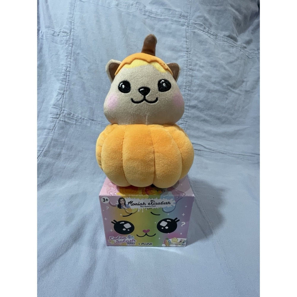 NEW Moriah Elizabeth 6" Color Splash Series 3 Mini Mystery Plush -‎ Pumpy